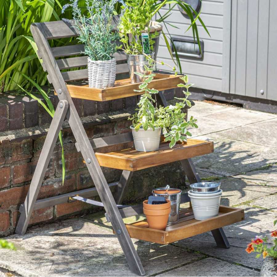 Rowlinson Alderley Outdoor Plant Ladder - Small