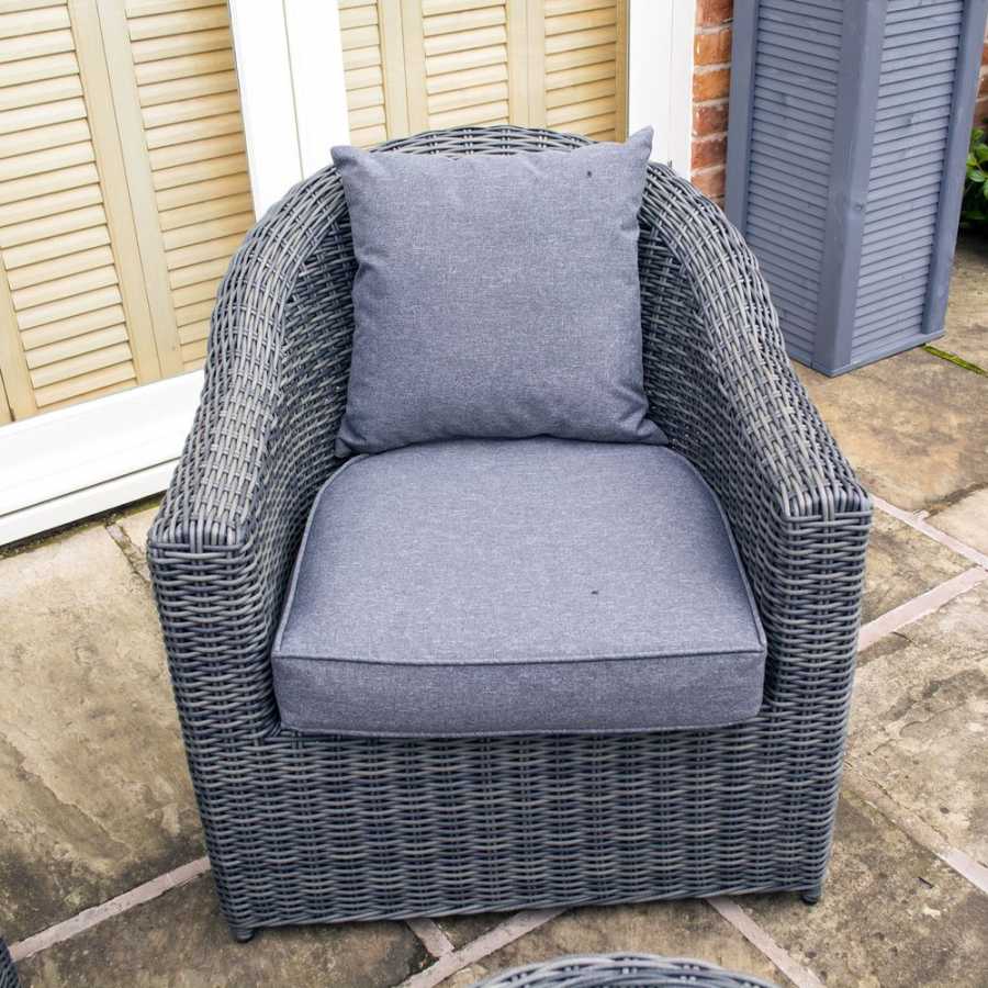 Rowlinson Bunbury Outdoor Sofa Set - Grey