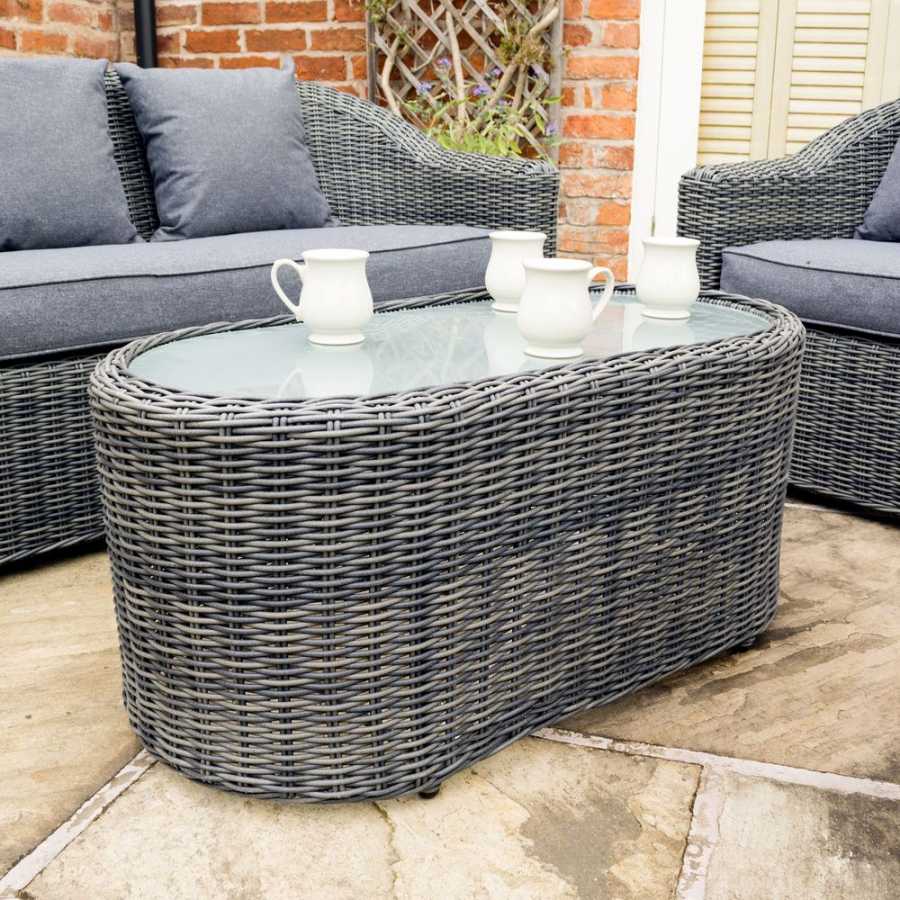 Rowlinson Bunbury Outdoor Sofa Set - Grey