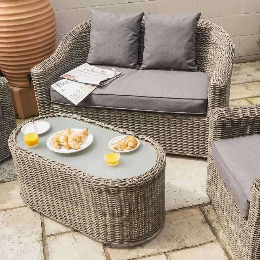 Rowlinson Bunbury Outdoor Sofa Set - Natural