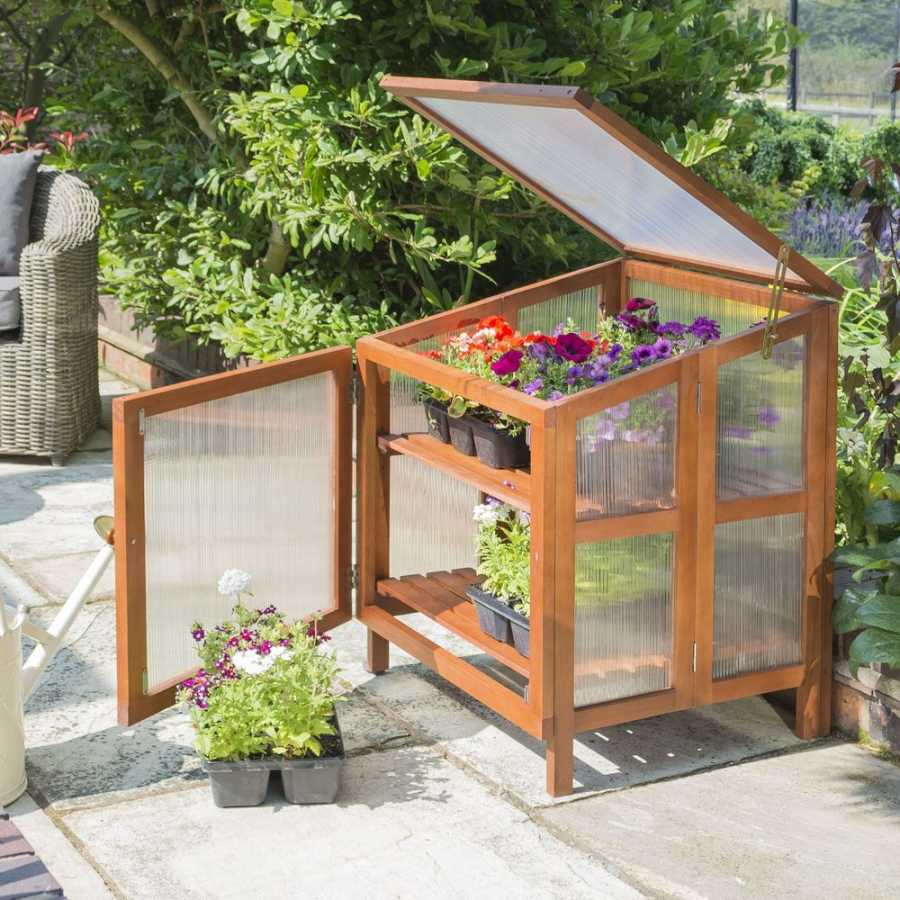 Rowlinson Hardwood Outdoor Cold Frame