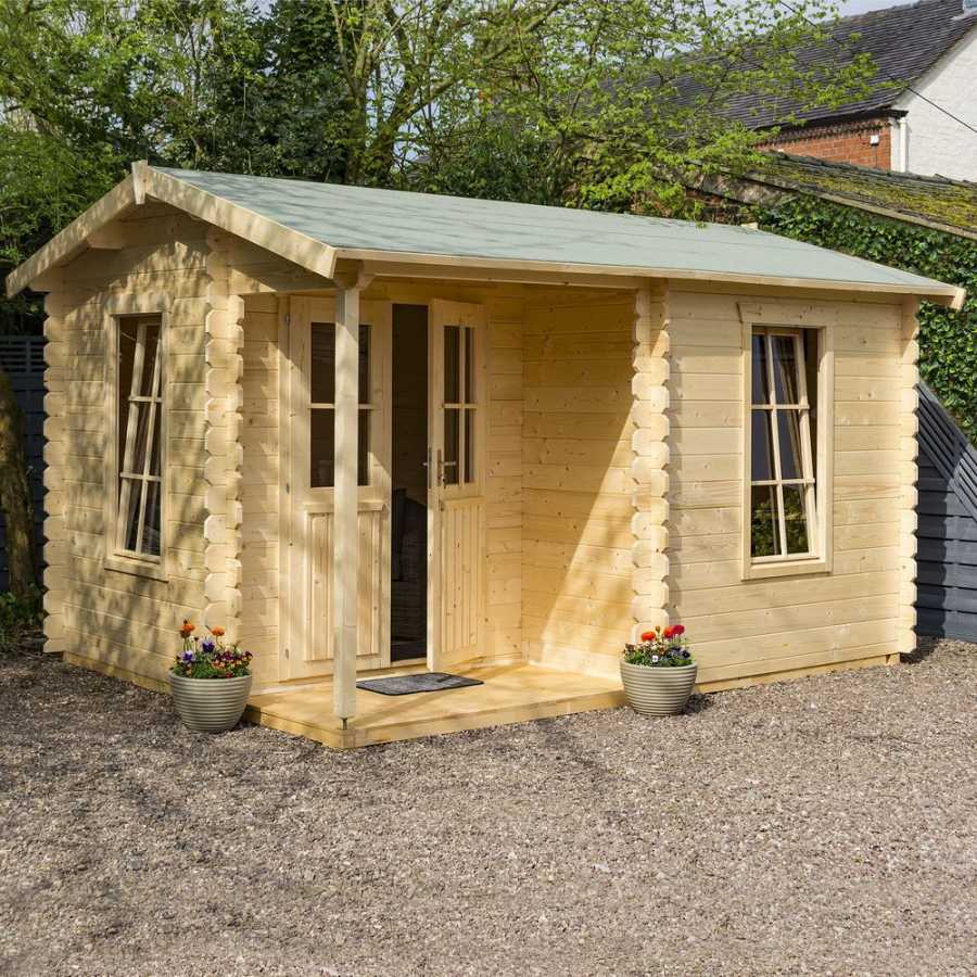 Rowlinson Office Outdoor Summer House - 11ft x 13.5ft