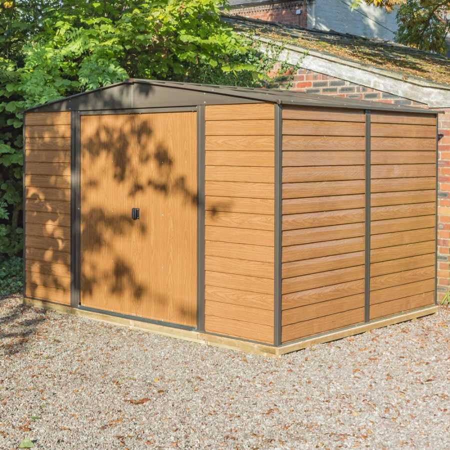 Rowlinson Woodvale Outdoor Shed - 10ft x 8ft