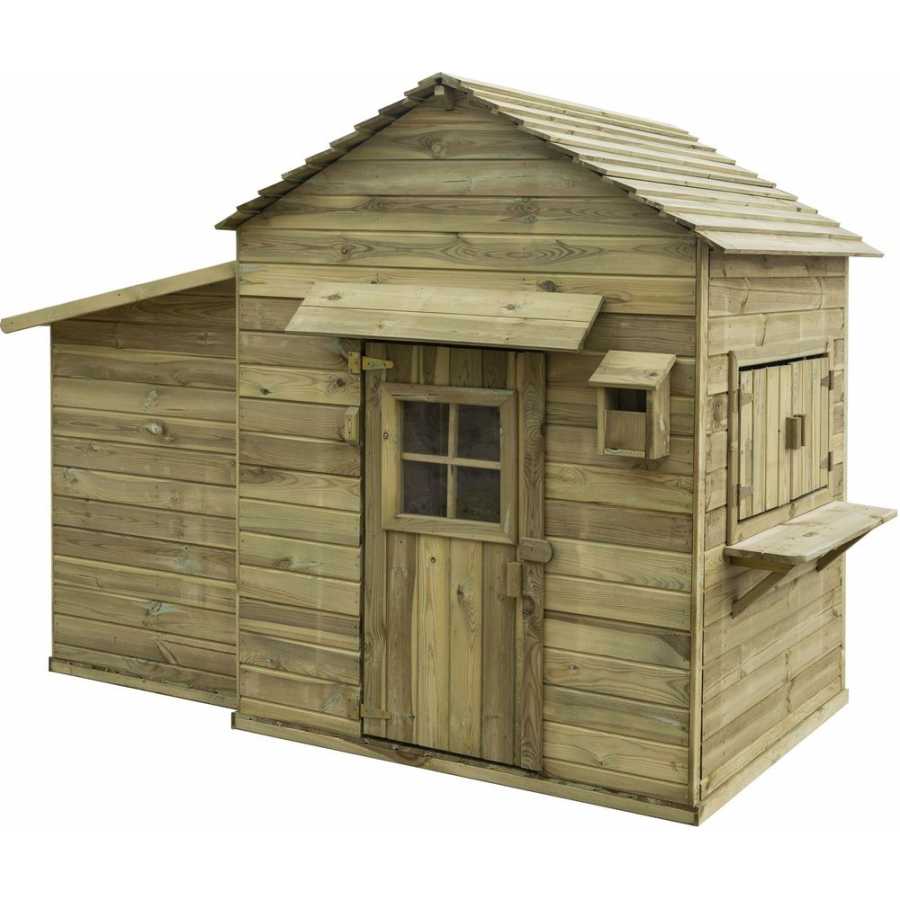 Rowlinson Clubhouse Outdoor Kids Playhouse