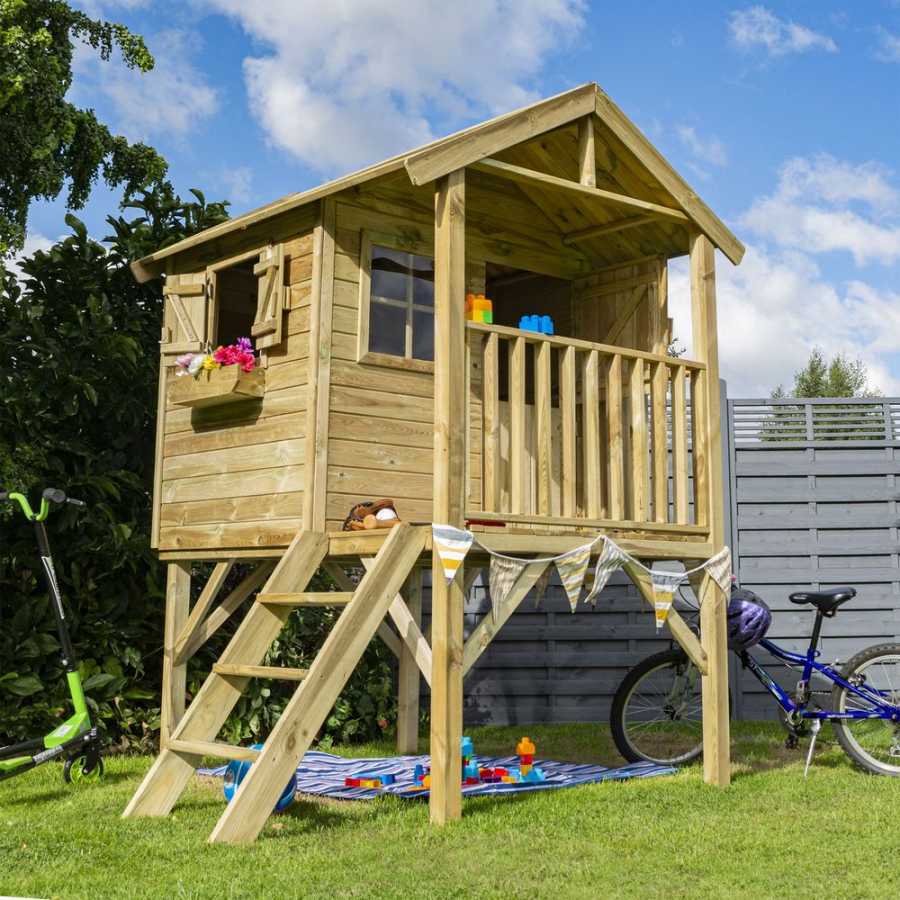 Rowlinson Lookout Outdoor Kids Playhouse