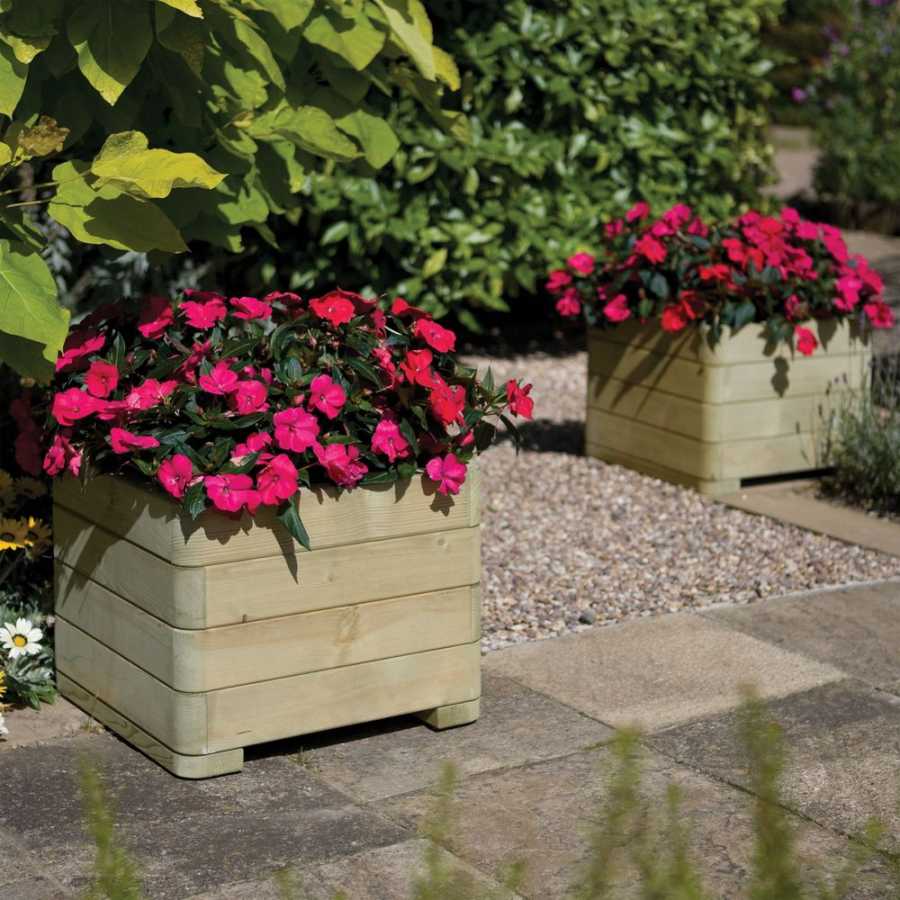 Rowlinson Marberry Outdoor Square Planter