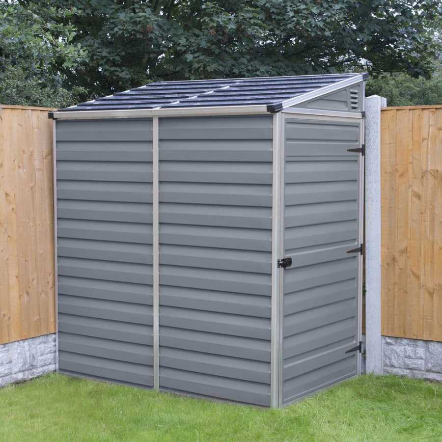 Rowlinson Palram Pent Outdoor Shed - 4ft x 6ft