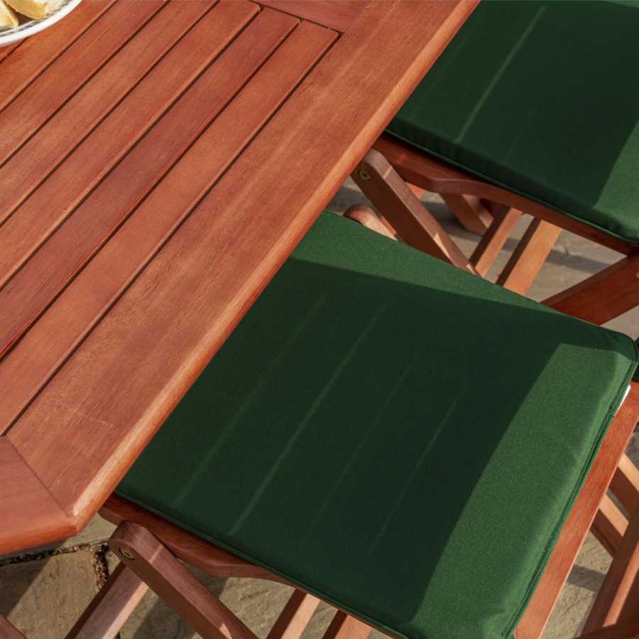 Rowlinson Plumley Outdoor Dining Set - Green