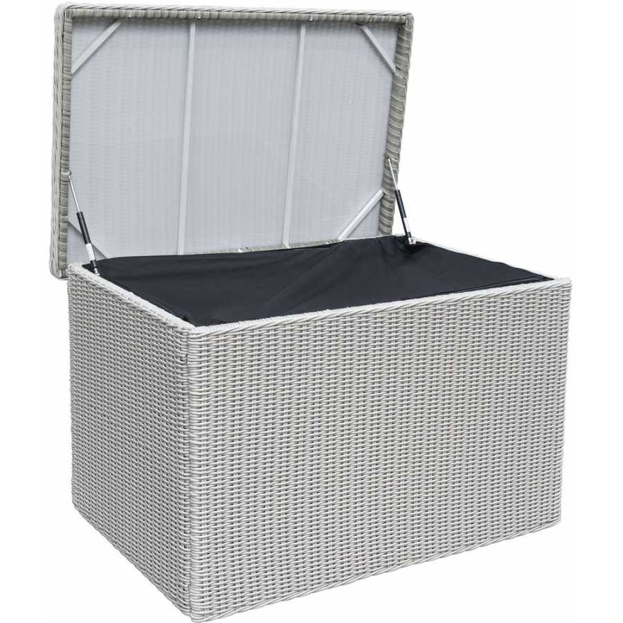 Rowlinson Prestbury Outdoor Storage Box - Putty Grey