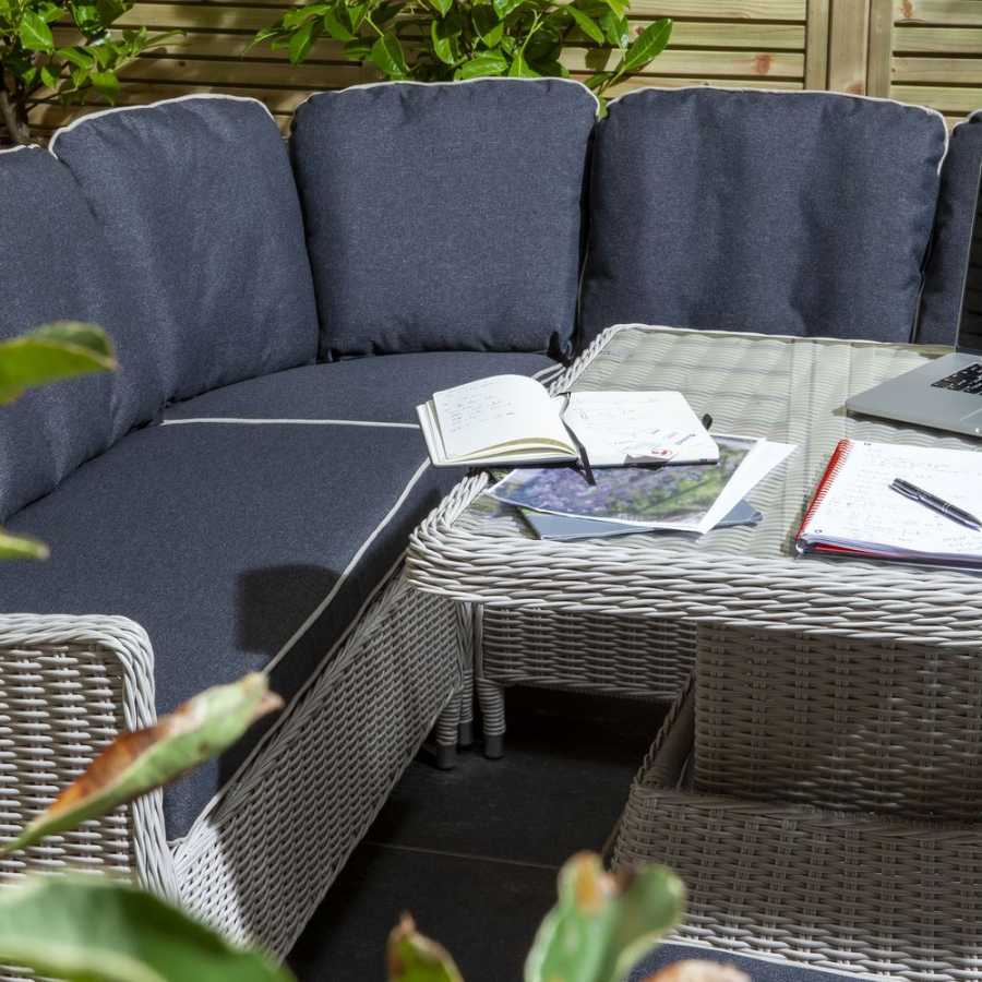 Rowlinson Prestbury Outdoor Corner Sofa Set - Putty Grey