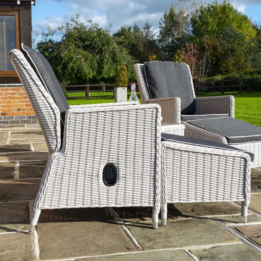 Rowlinson Prestbury Outdoor Lounge Set - Putty Grey