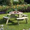 Rowlinson Round Outdoor Picnic Table
