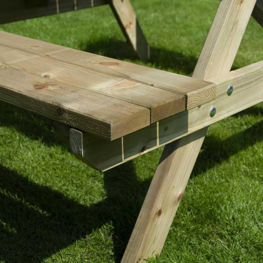 Rowlinson Picnic Outdoor Bench - Small