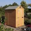 Rowlinson Security Outdoor Shed - 4ft x 6ft
