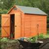 Rowlinson Security Outdoor Shed - 6ft x 8ft