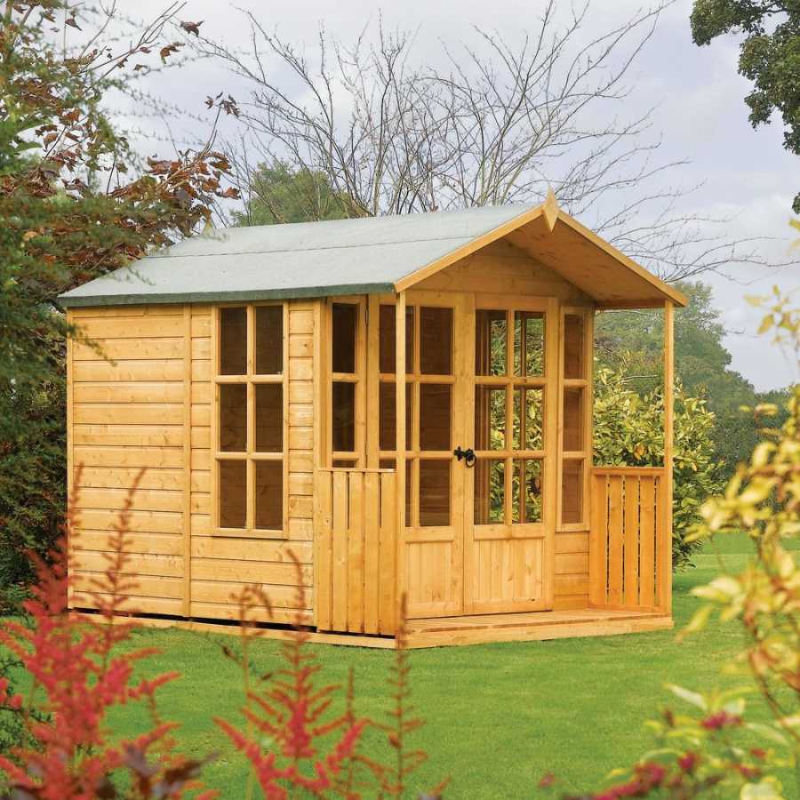 Rowlinson Arley Outdoor Summer House - 7ft x 7ft