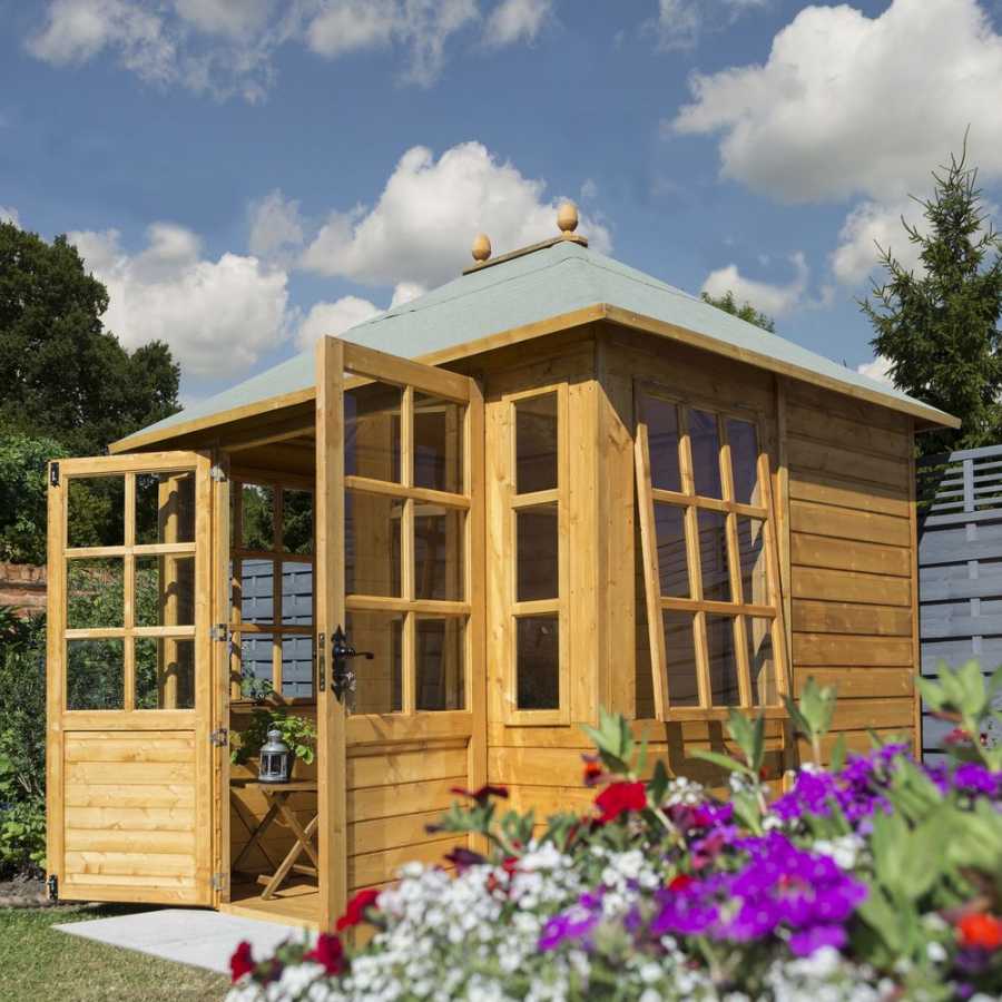 Rowlinson Clarendon Outdoor Summer House - 6ft x 8ft