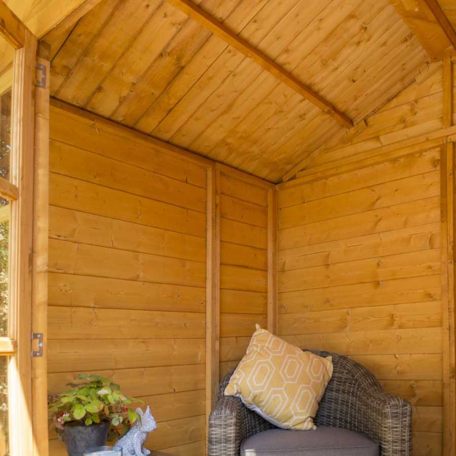 Rowlinson Eaton Outdoor Summer House - 7ft x 7ft