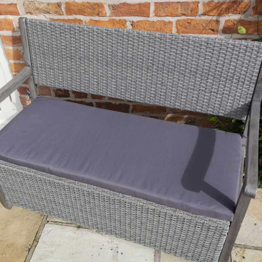 Rowlinson Alderley Outdoor Storage Bench - Grey