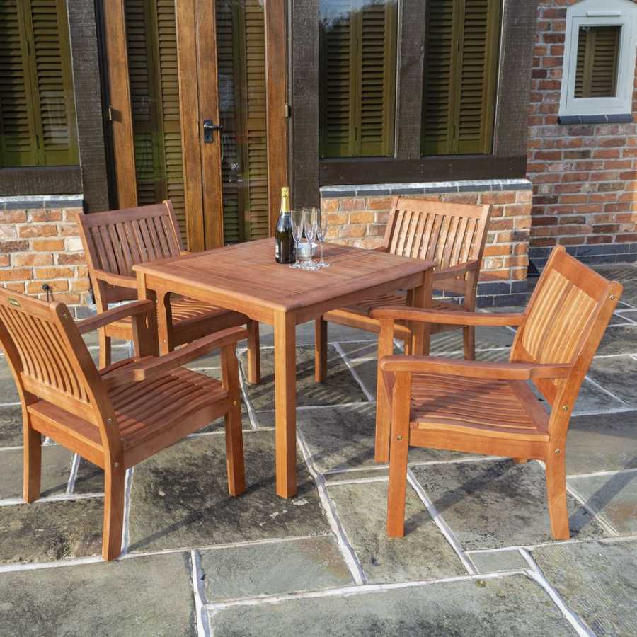 Rowlinson Willington Outdoor Square Dining Table