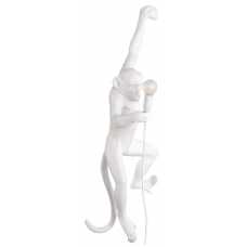 Seletti Monkey Hanging Left Lamp - White