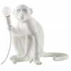 Seletti Monkey Sitting Lamp - White