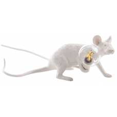 Seletti Mouse Lying Down Lamp - White