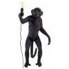 Seletti Monkey Standing Outdoor Lamp - Black