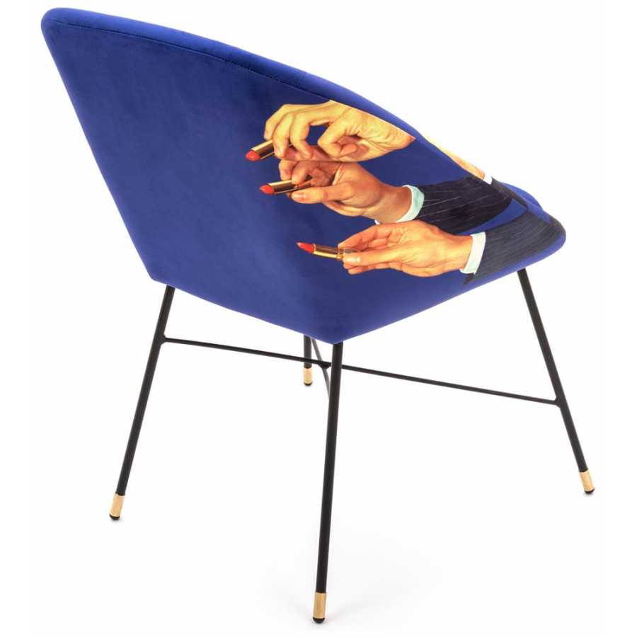 Seletti Lipsticks Chair - Blue