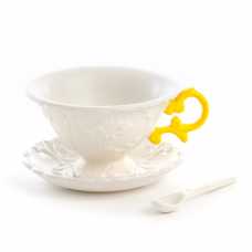 Seletti I-Wares Tea Set - Yellow