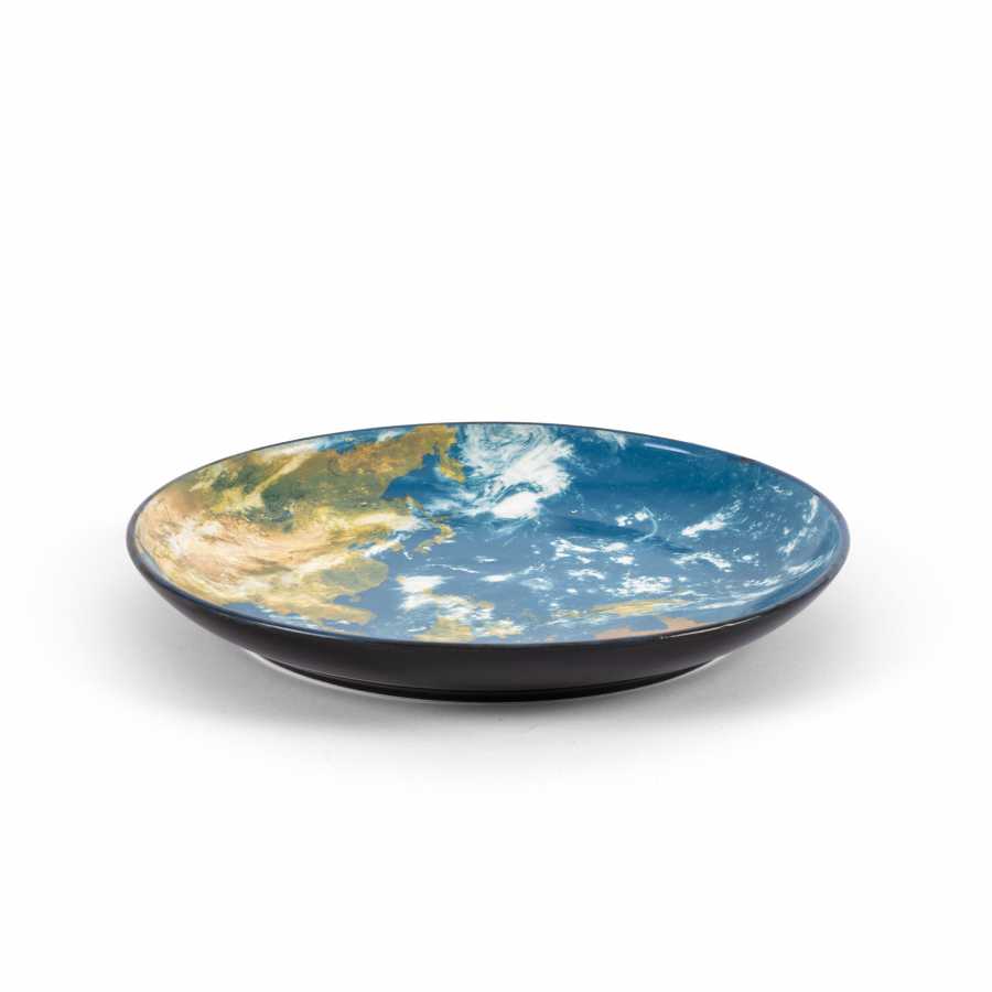Seletti Cosmic Diner Earth Asia Plate