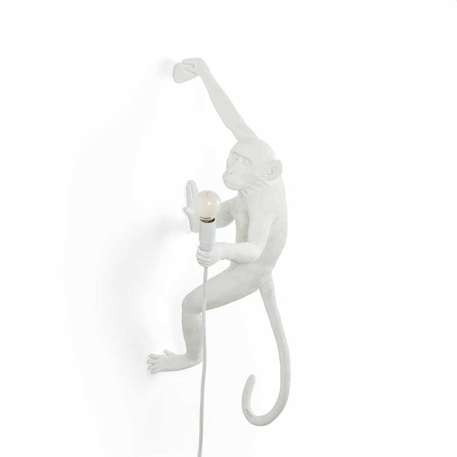 Monkey Hanging Right Lamp