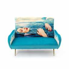 Seletti Toiletpaper 2 Seater Sofa - Sea Girl