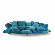 Seletti Comfy 5 Seater Sofa - Turquoise