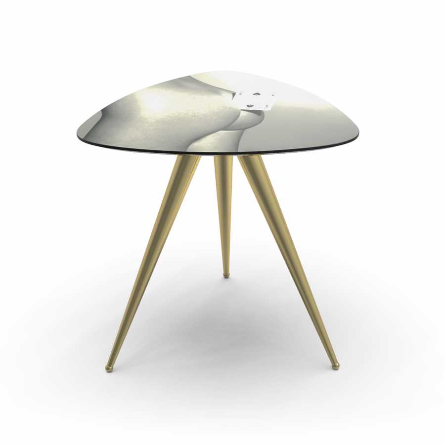 Seletti Two Of Spades Side Table
