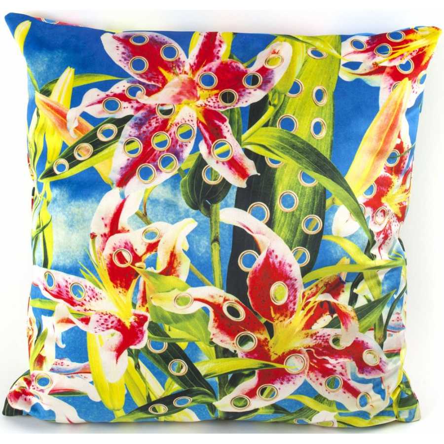 Seletti Flowers With Holes Cushion