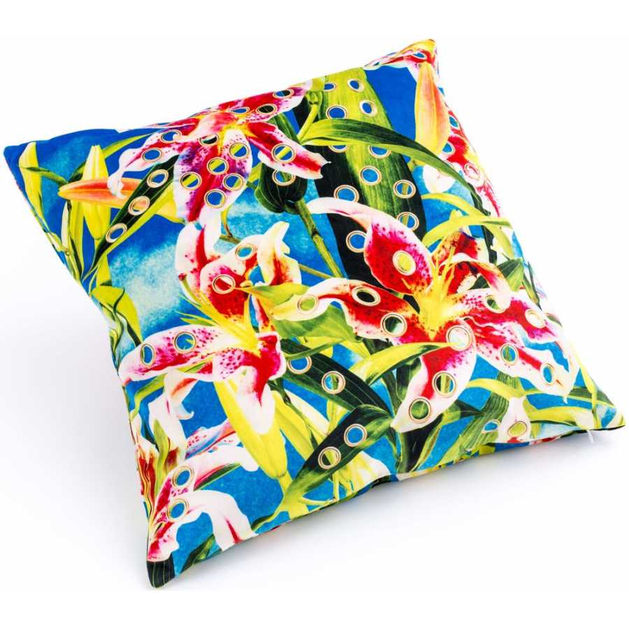 Seletti Flowers With Holes Cushion