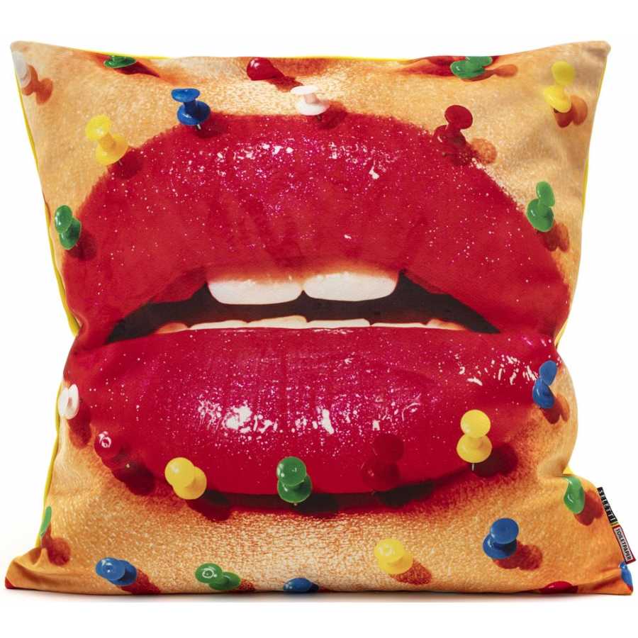 Seletti Mouth With Pins Cushion