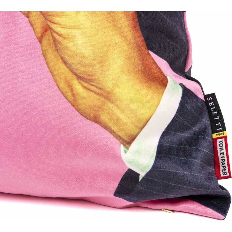 Seletti Lipsticks Cushion - Pink