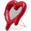 Seletti Melted Heart Dressing Table Mirror & Photo Frame - Red
