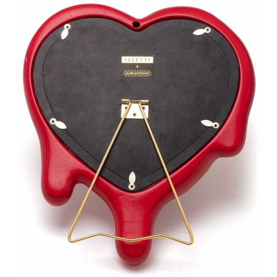 Seletti Melted Heart Dressing Table Mirror - Red