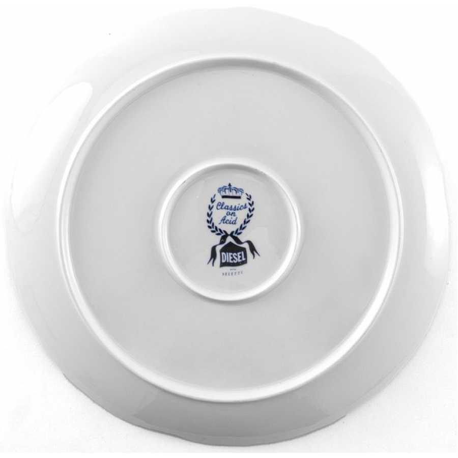 Seletti Diesel Living Plate - Blu Chinoiserie