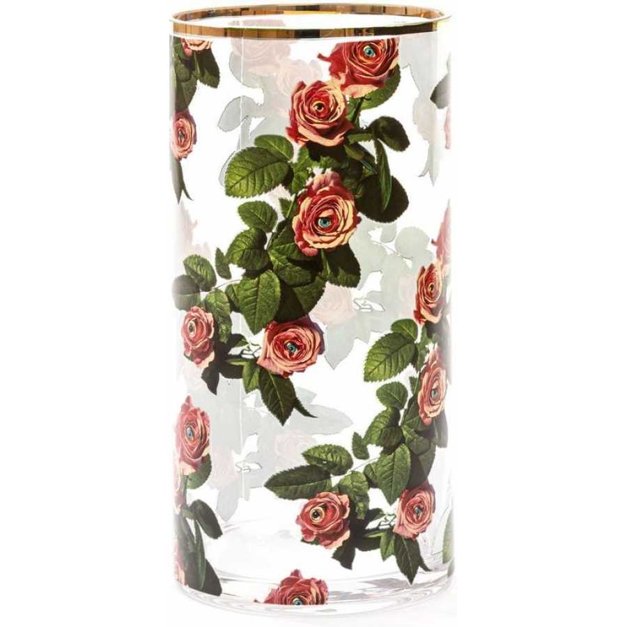 Seletti Toiletpaper Vase - Roses - Medium