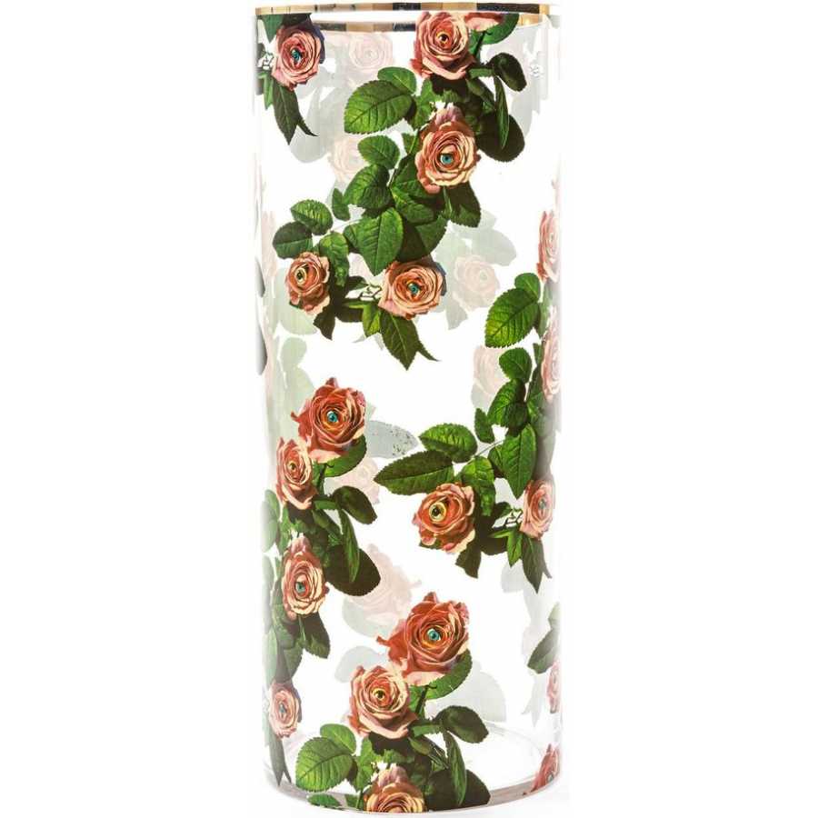 Seletti Toiletpaper Vase - Roses - Large