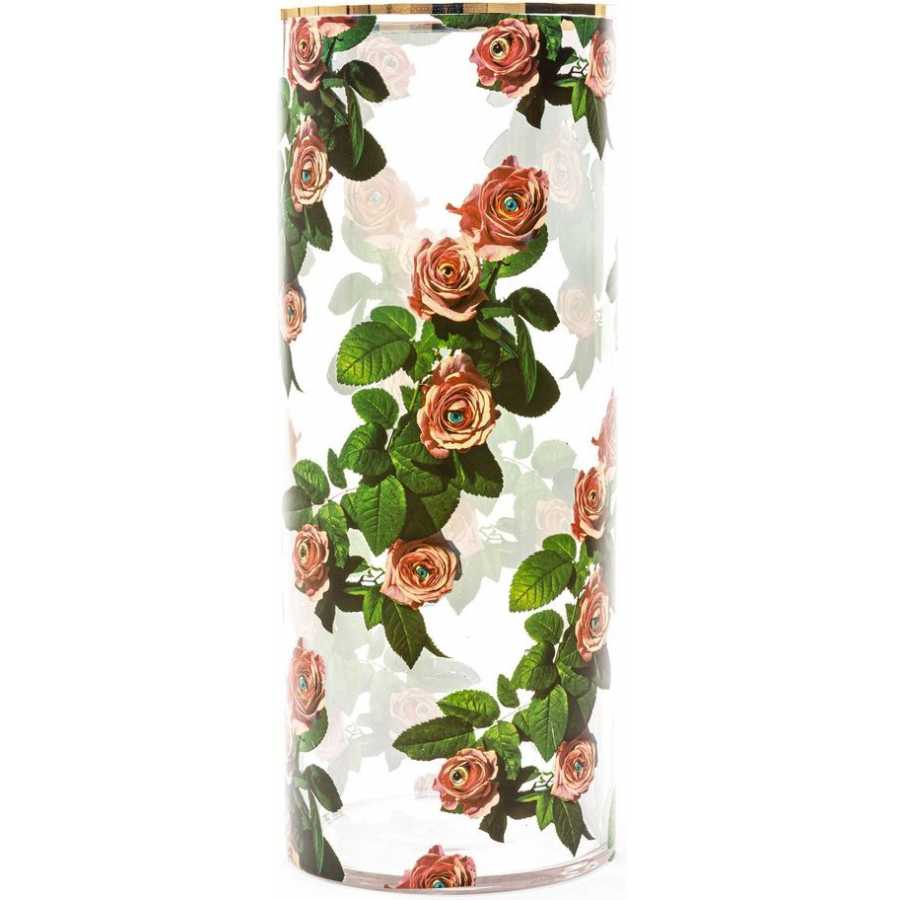 Seletti Toiletpaper Vase - Roses - Large
