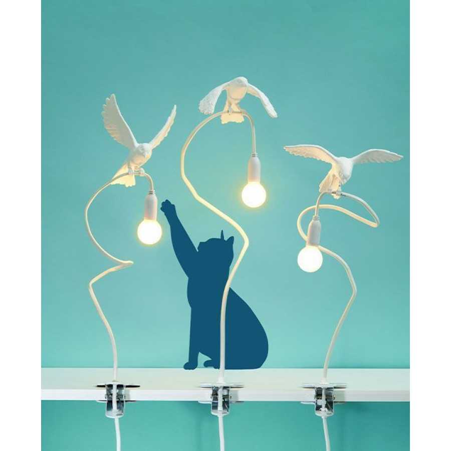 Seletti Sparrow Taking off Table Lamp