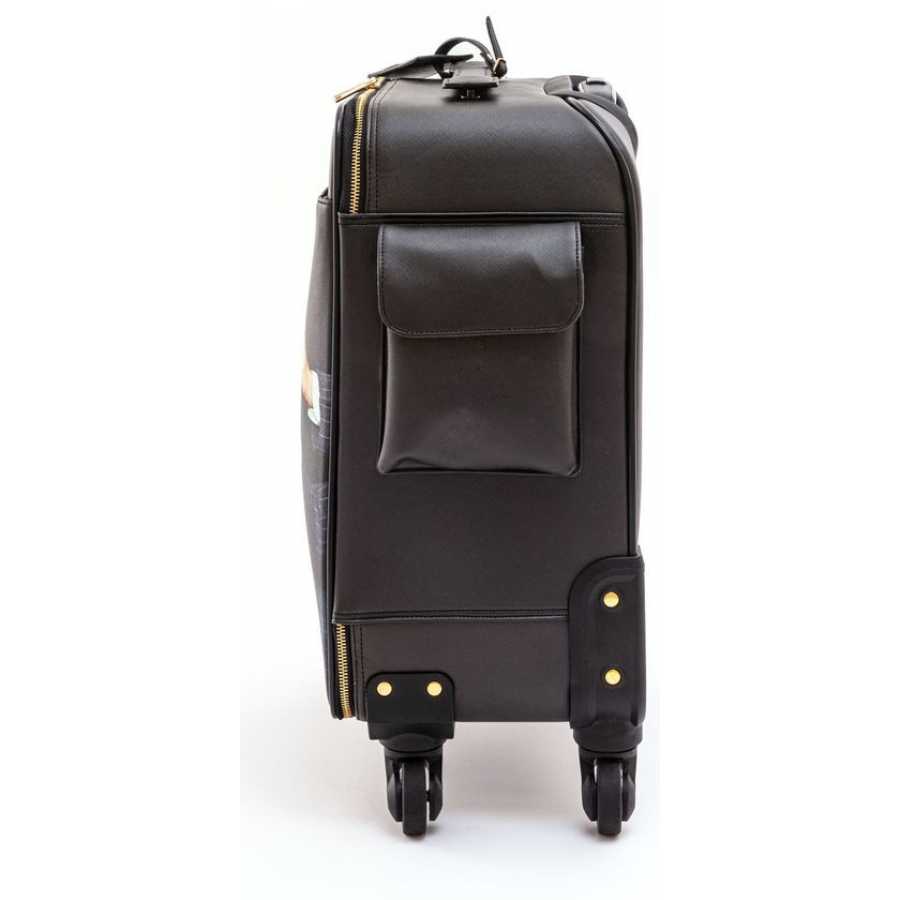 Seletti Toiletpaper Suitcase - Lipsticks Black