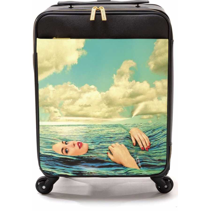 Seletti Toiletpaper Suitcase - Sea Girl