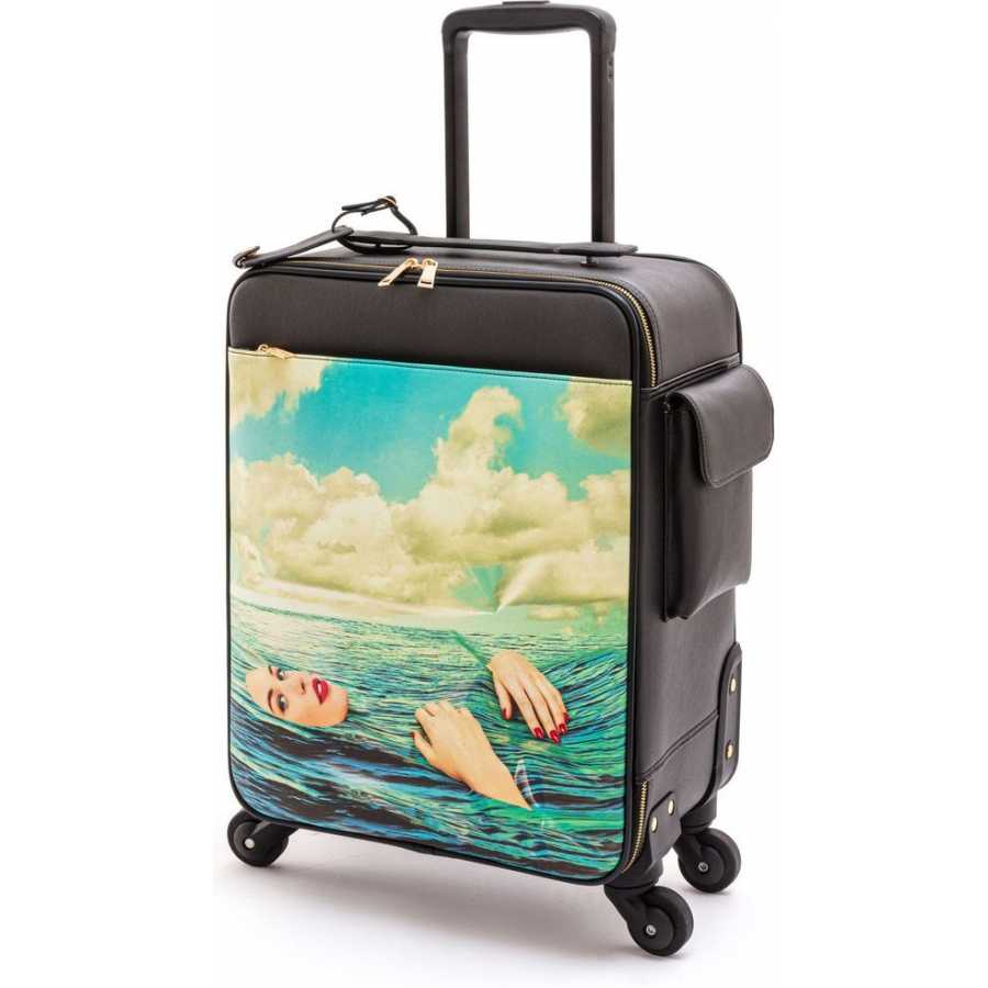 Seletti Toiletpaper Suitcase - Sea Girl