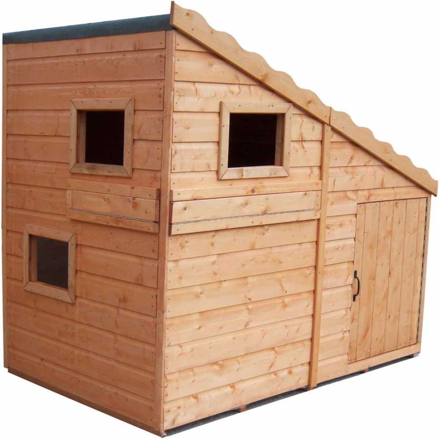 Shire Little Houses Command Post Playhouse - 6Ft x 4Ft